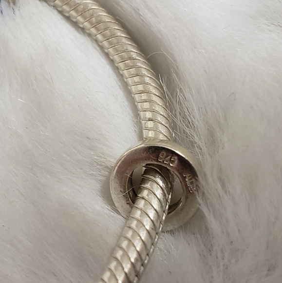 Pandora 11 spacer charm necklace 925 silver - Picture 10 of 13